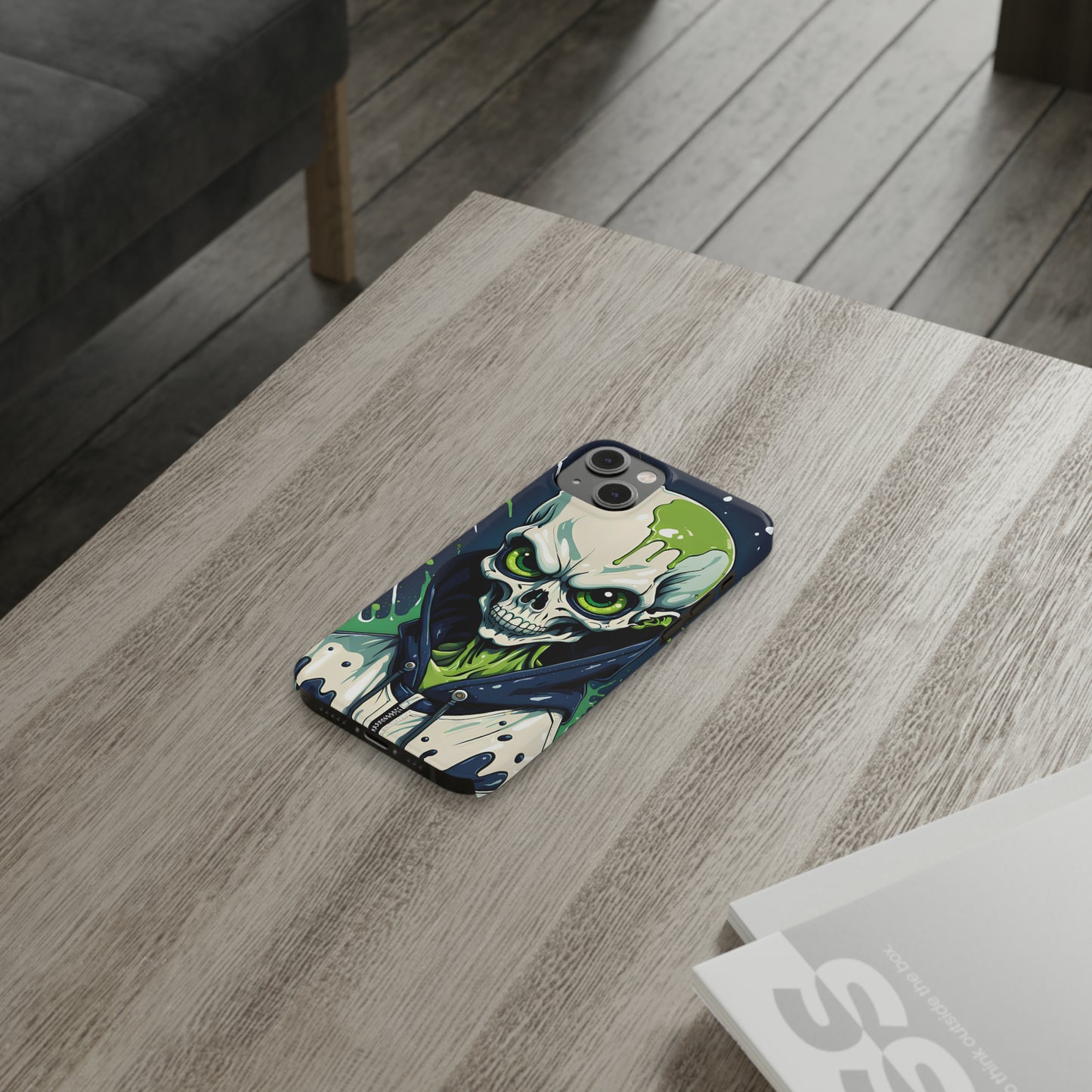 Skully iPhone 15-13 Slim Phone Cases