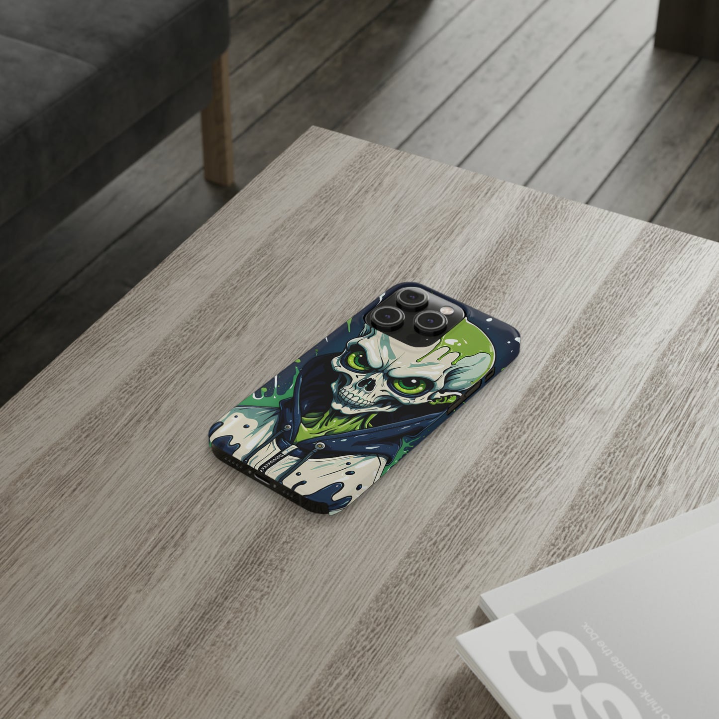 Skully iPhone 15-13 Slim Phone Cases