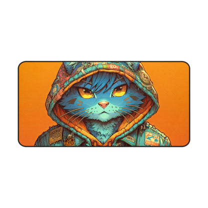 Alley Cat Gaming Mouse Pad Desk Mat - Decor for Cat Lovers