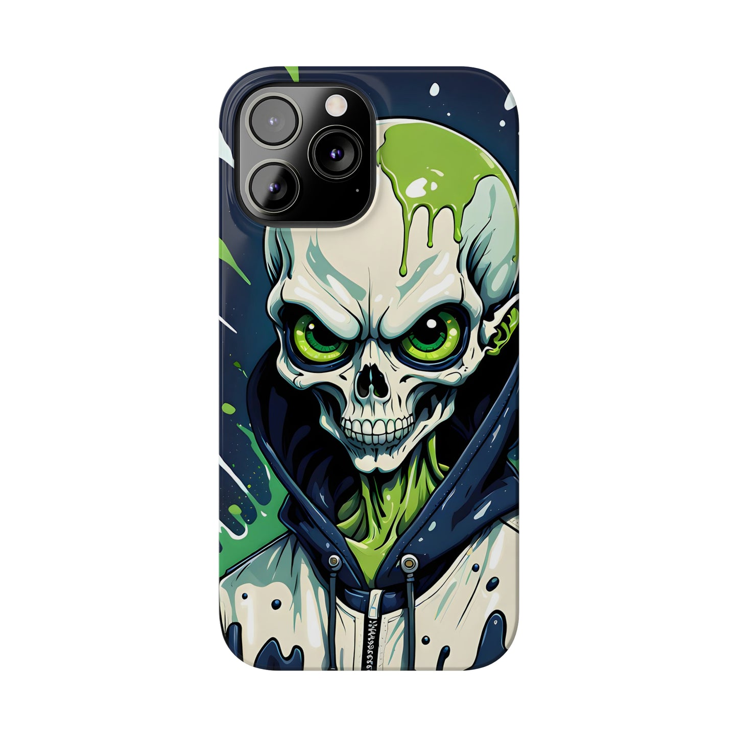 Skully iPhone 15-13 Slim Phone Cases