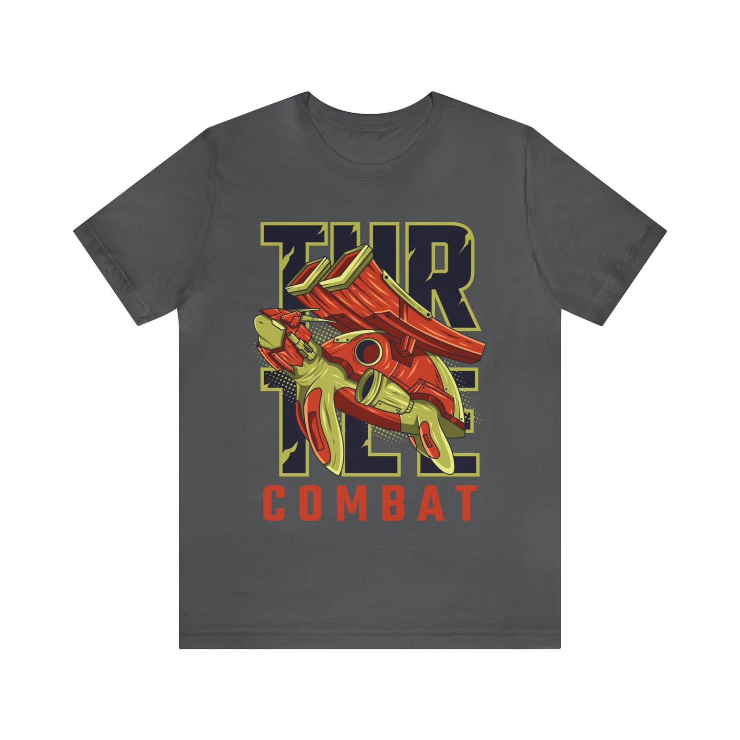 Combat Turtle Warrior Short Sleeve T-Shirt