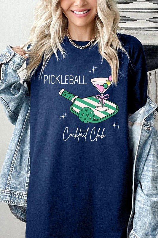 Pickleball Cocktail Club Plus Heavy Cotton Tee