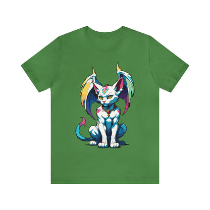 Cat Gargoyle Vibrant Wings T-Shirt