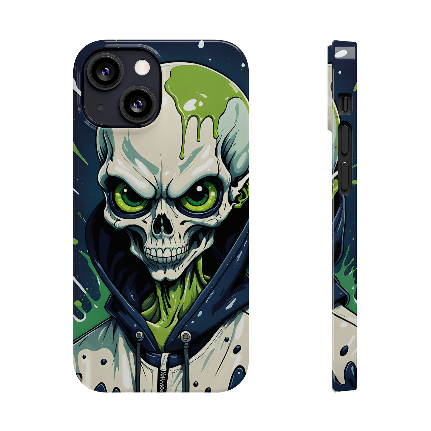 Skully iPhone 15-13 Slim Phone Cases