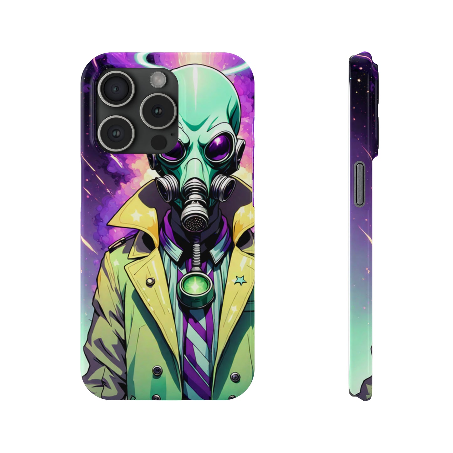 The Alien Inspector iPhone 15 –13 Slim Phone Case