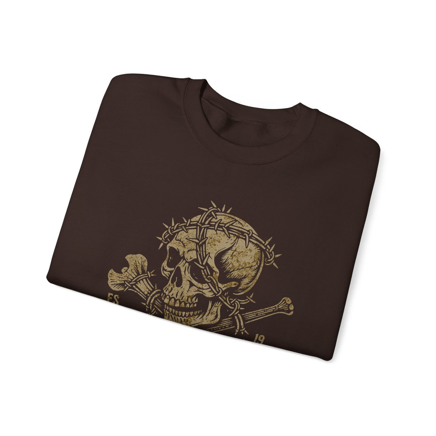 The Raider - Barbed Skull Crossbones Unisex Sweater