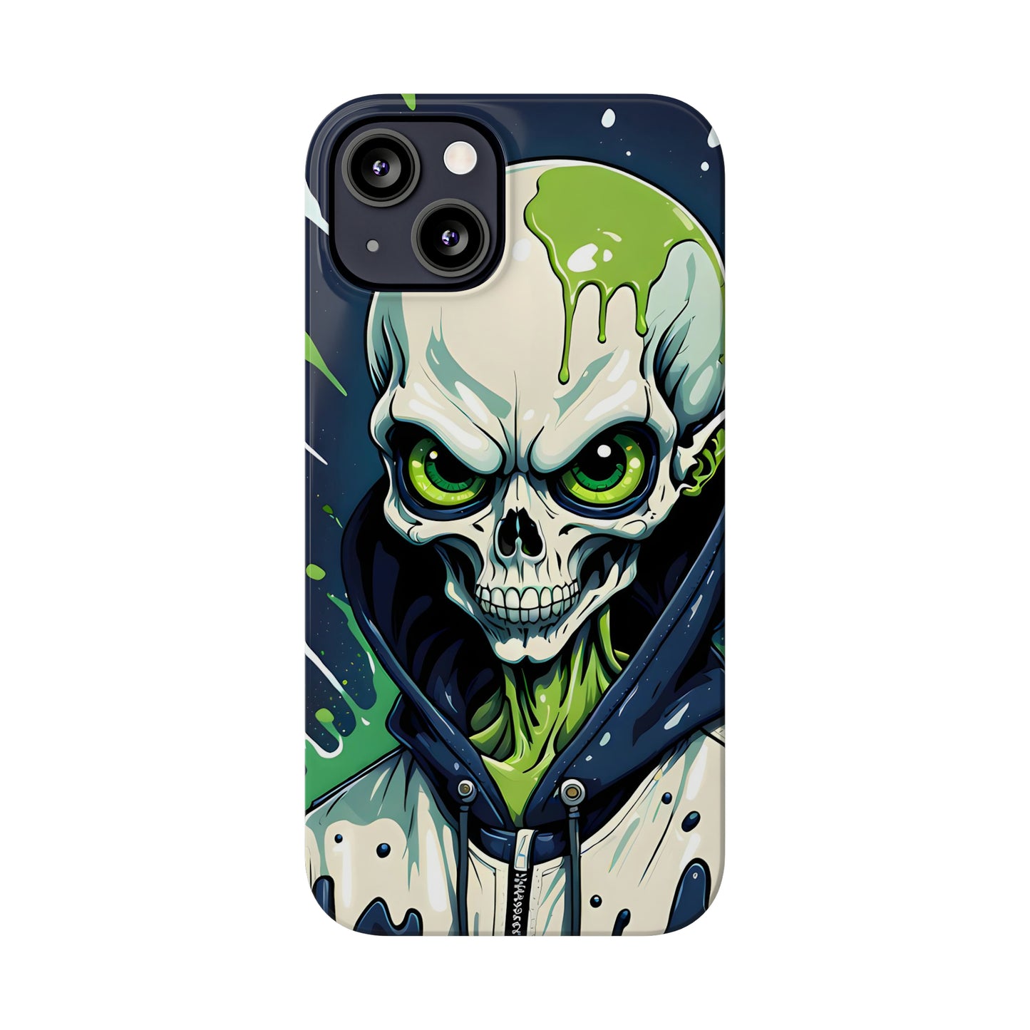 Skully iPhone 15-13 Slim Phone Cases